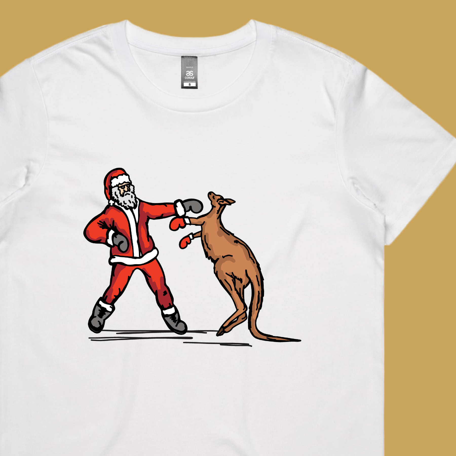 Santa Boxing Roo ๐
๐ฅ๐ฆ โ Women's T Shirt