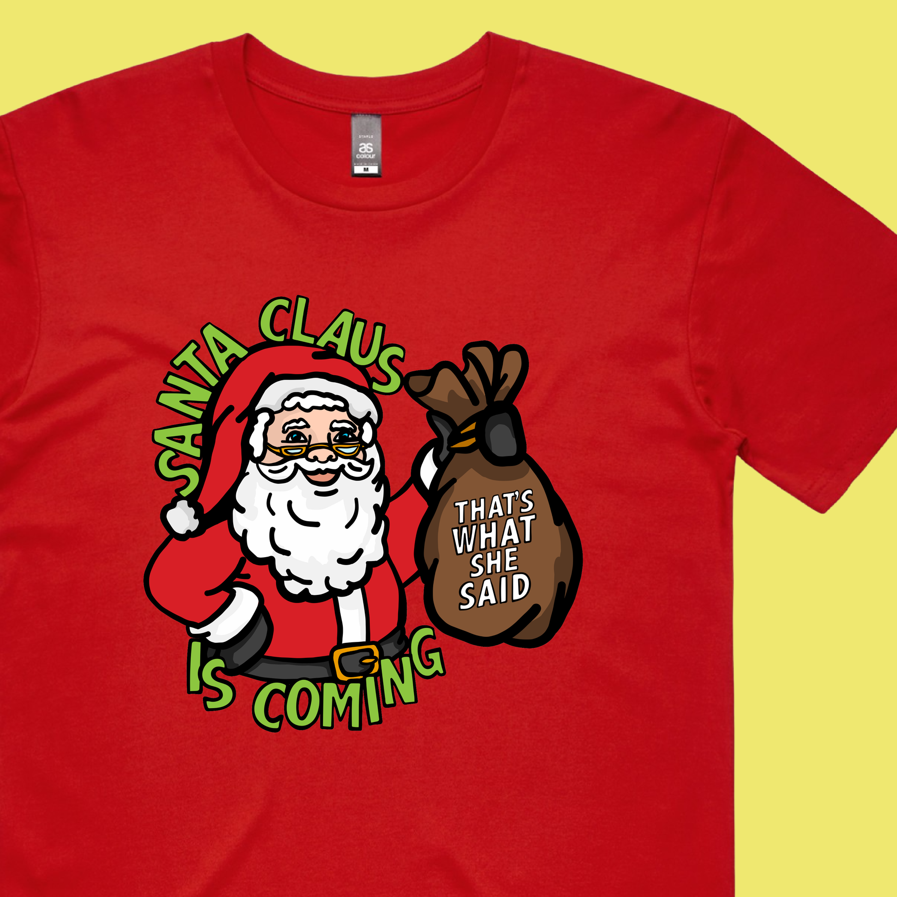 Santa is Coming ๐
๐ - Men's T Shirt