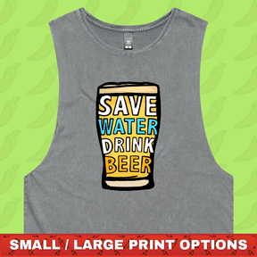 Save Water Drink Beer 🚱🍺 - Tank