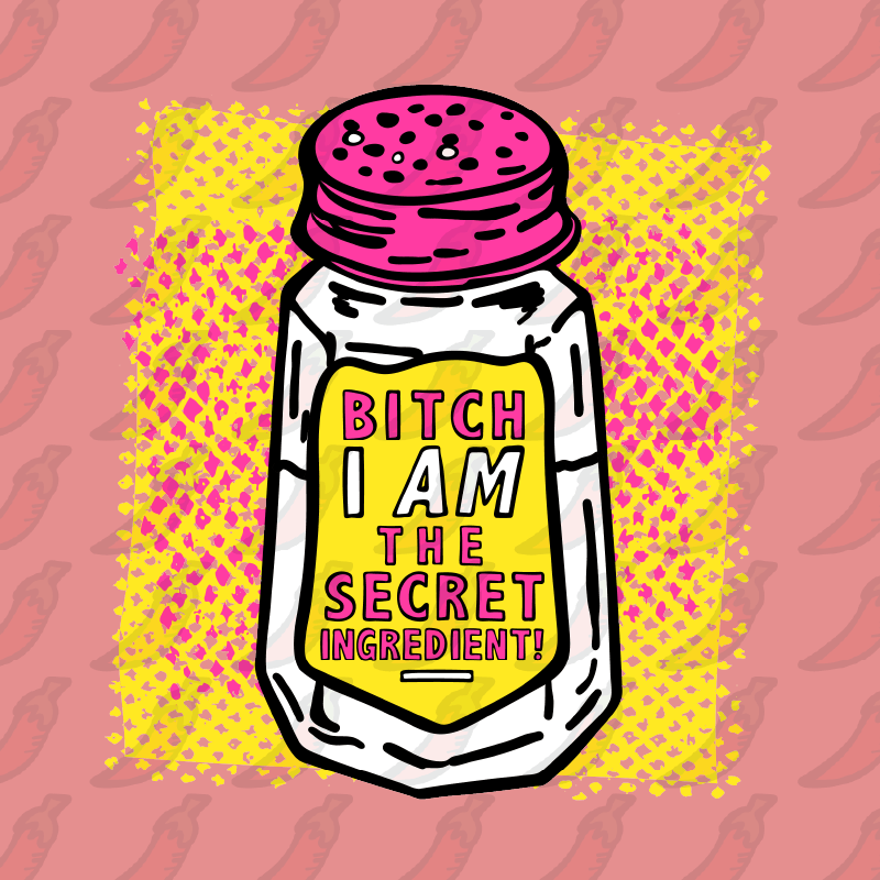 Secret Ingredient 🧂 – Women's Crop Top