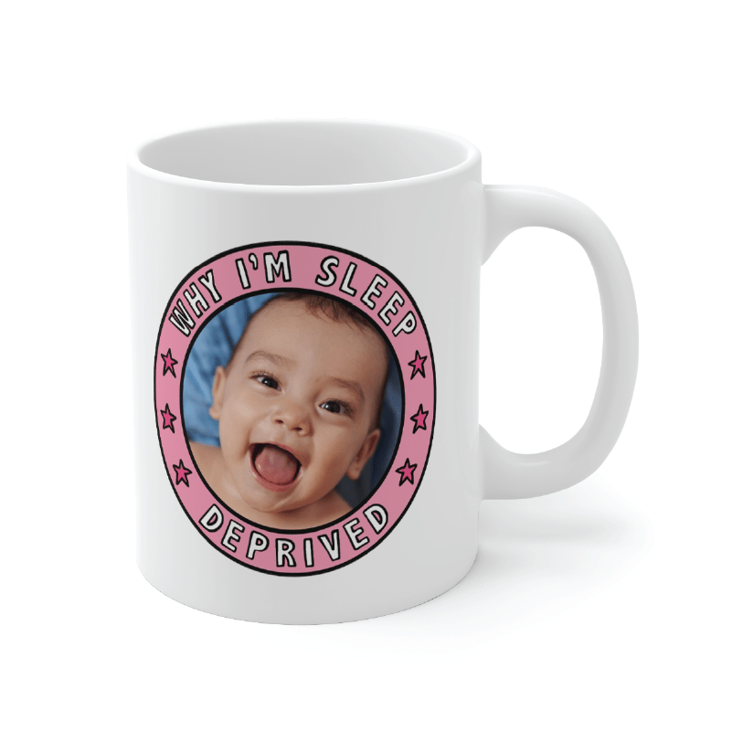 Sleep Deprived 👶 - Customisable Coffee Mug