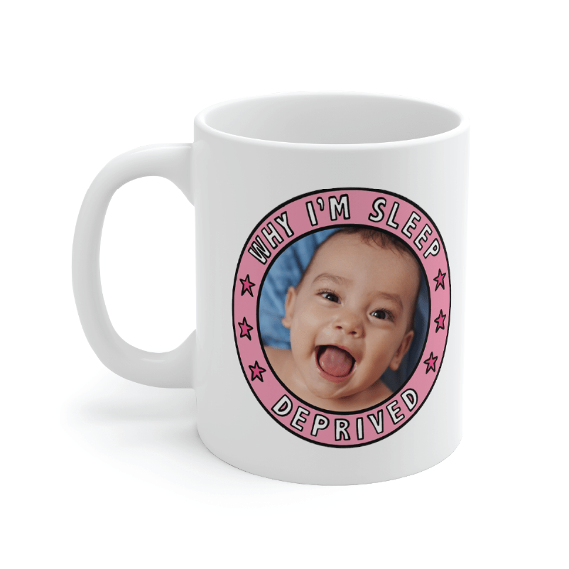 Sleep Deprived 👶 - Customisable Coffee Mug