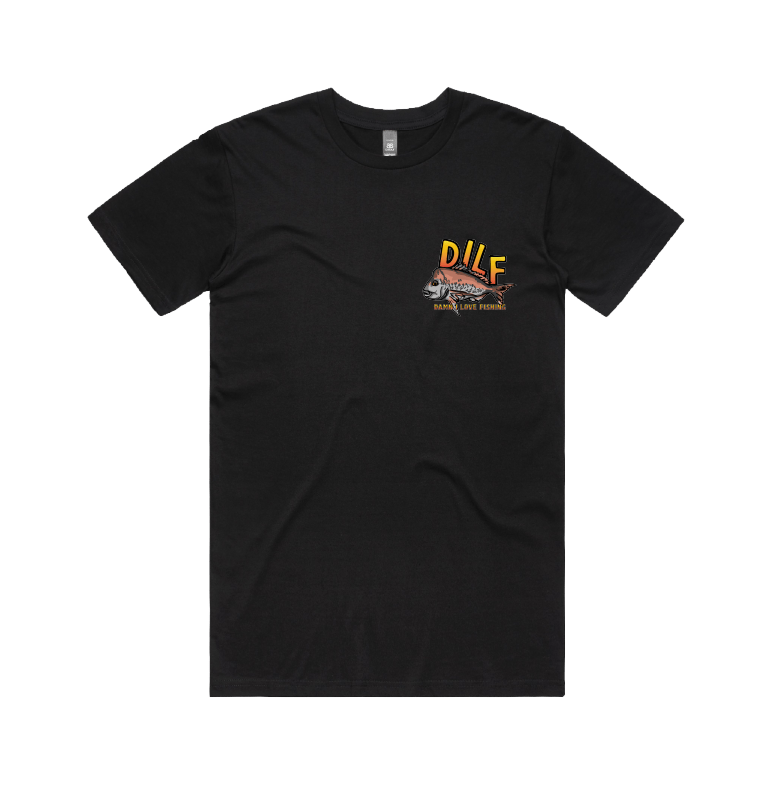 Small Front Design / Black / S D.I.L.F ๐ - Men's T Shirt