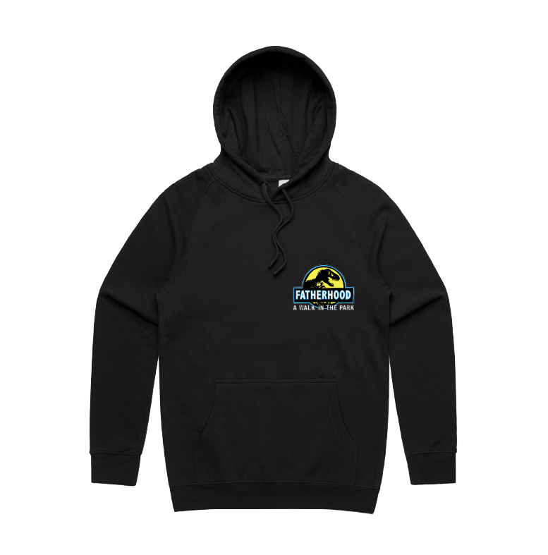 Small Front Design / Black / S Jurassic Dad ๐ฆ - Unisex Hoodie