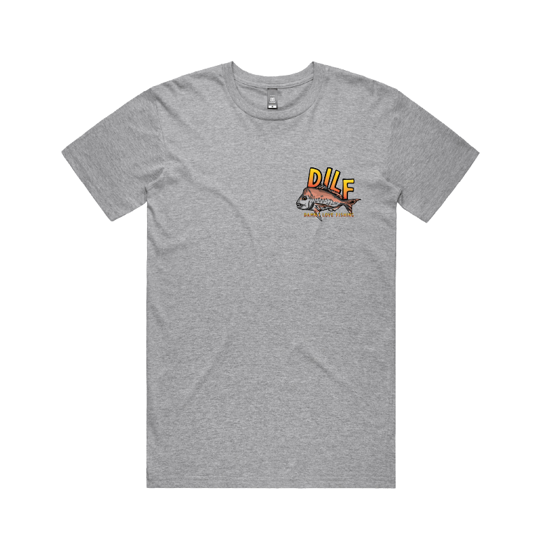 Small Front Design / Grey / S D.I.L.F ๐ - Men's T Shirt