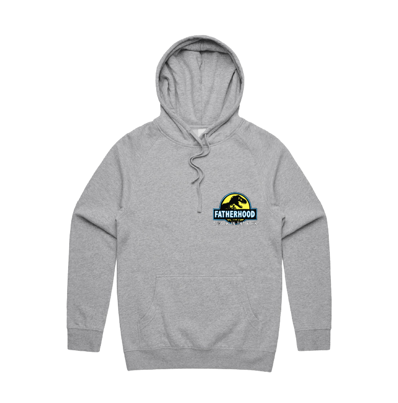 Small Front Design / Grey / S Jurassic Dad ๐ฆ - Unisex Hoodie