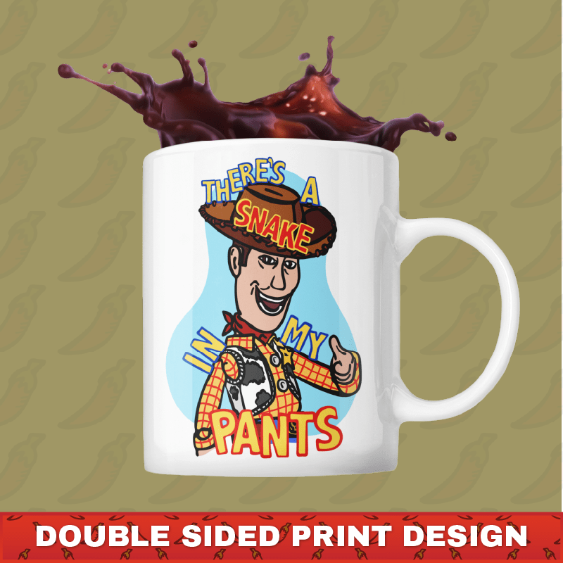 SNAKE IN MY PANTS ๐- Coffee Mug