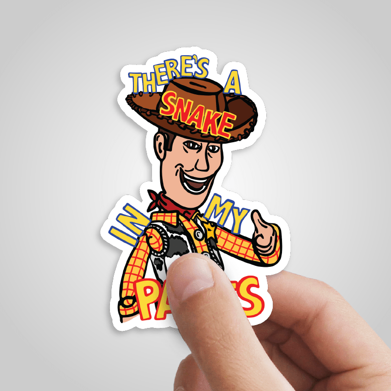 SNAKE IN MY PANTS 🐍- Sticker