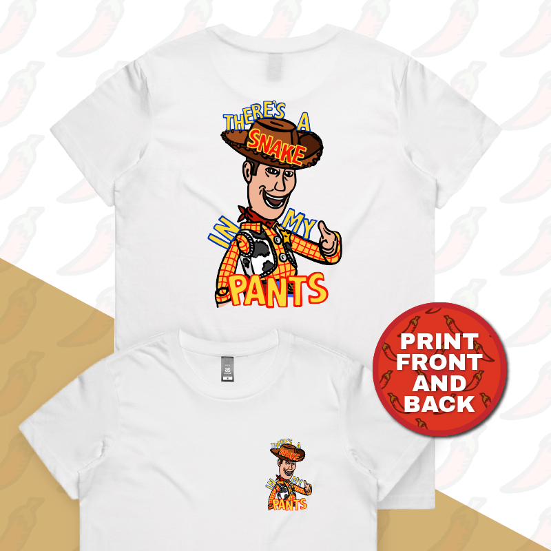 SNAKE IN MY PANTS ๐- Women's T Shirt