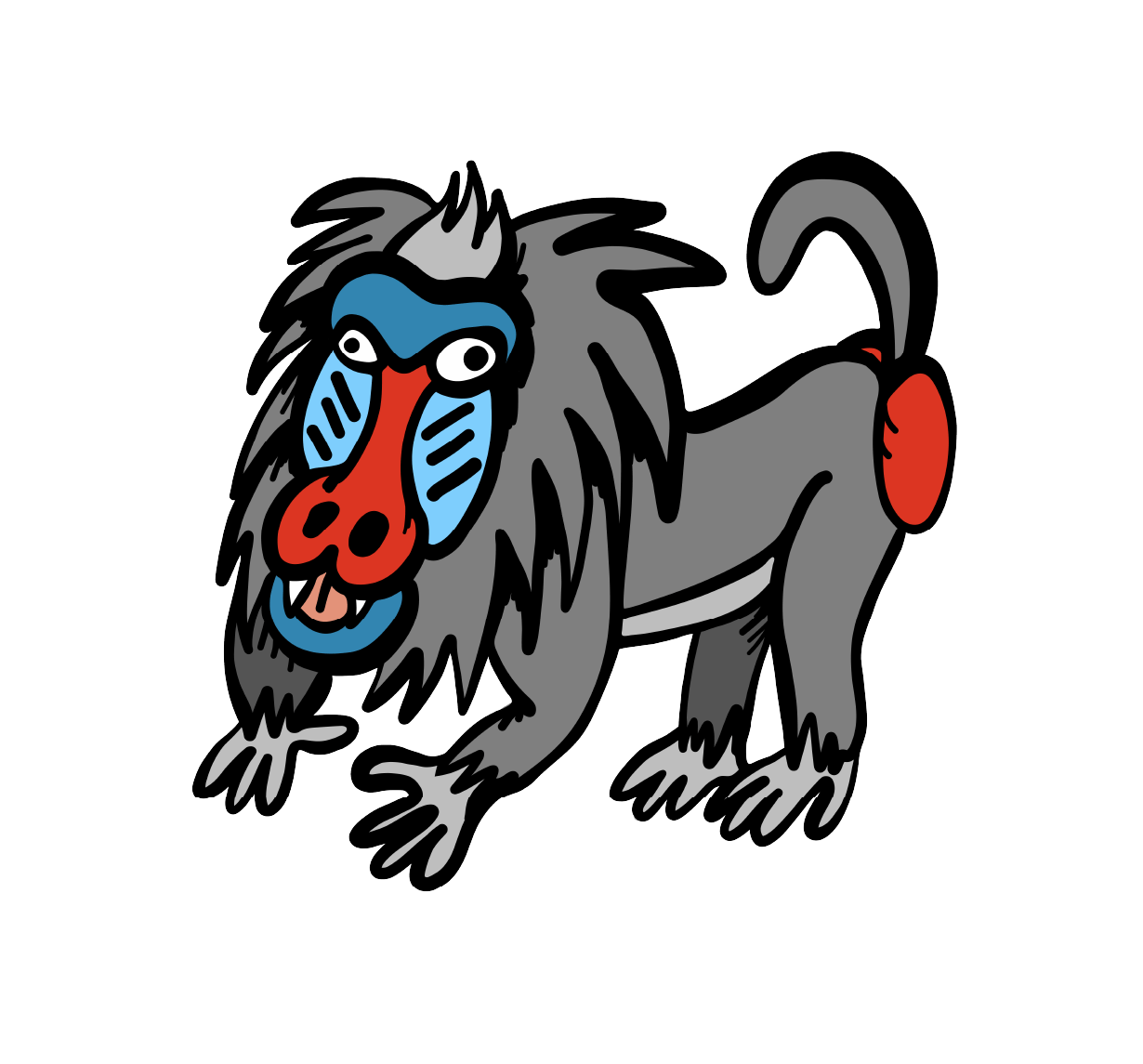 Spicy Baboon Original 🌶️ - Men's T Shirt