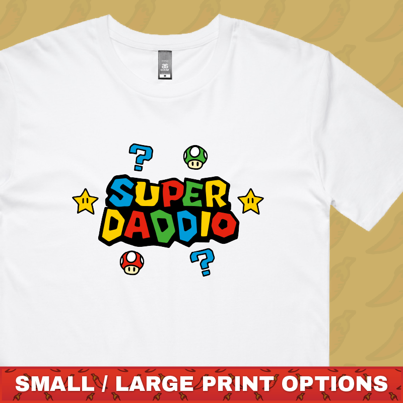 Super Daddio ⭐🍄 – Men's T Shirt