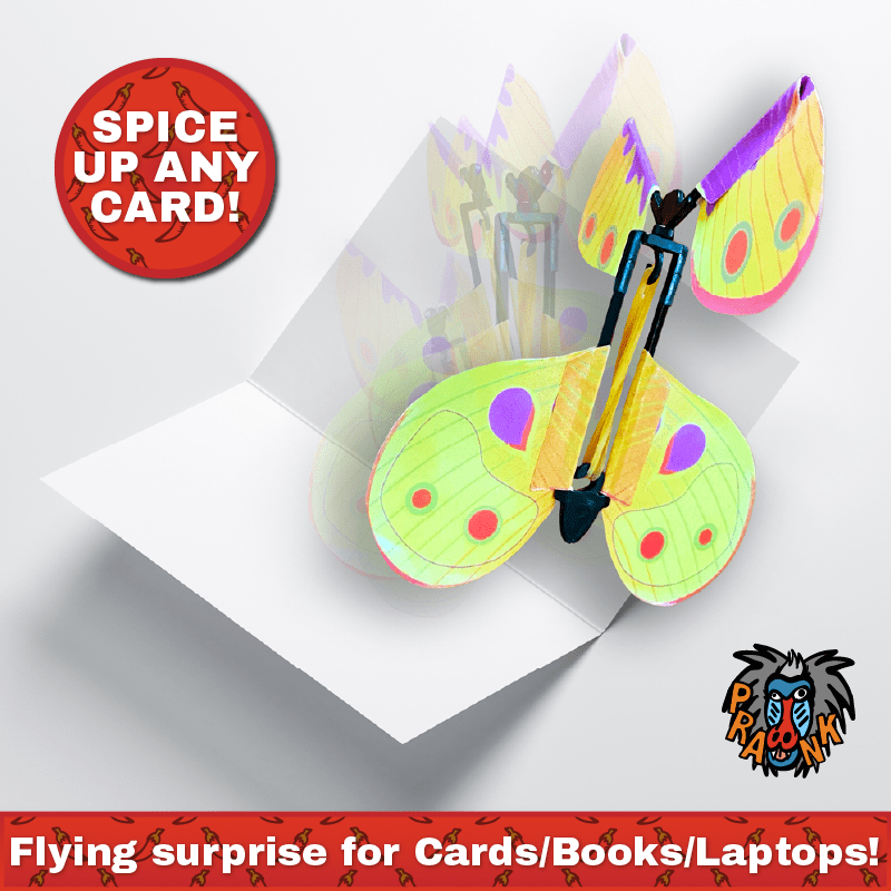 Surprise Flying Butterfly Prank ๐ฆ