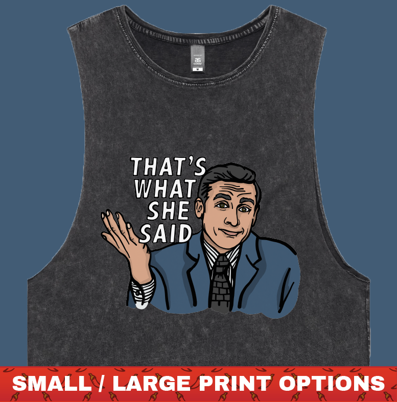 That's What She Said 🖨️ - Tank