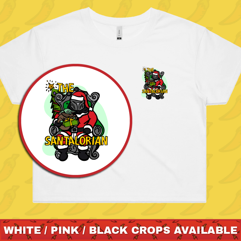 The Santalorian 👽🎅 - Women's Crop Top