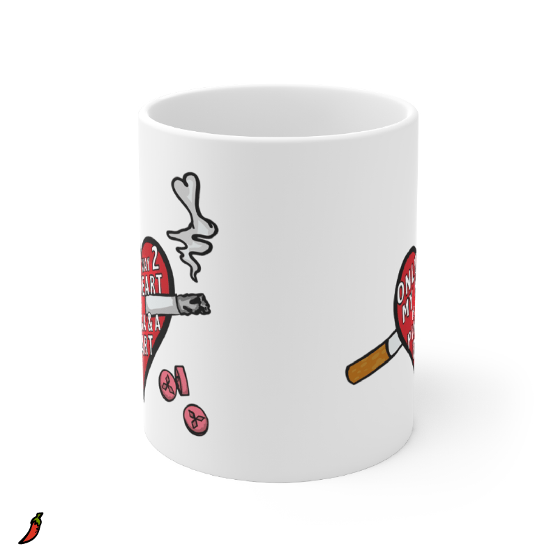 The Way To My Heart 💊🚬 - Coffee Mug
