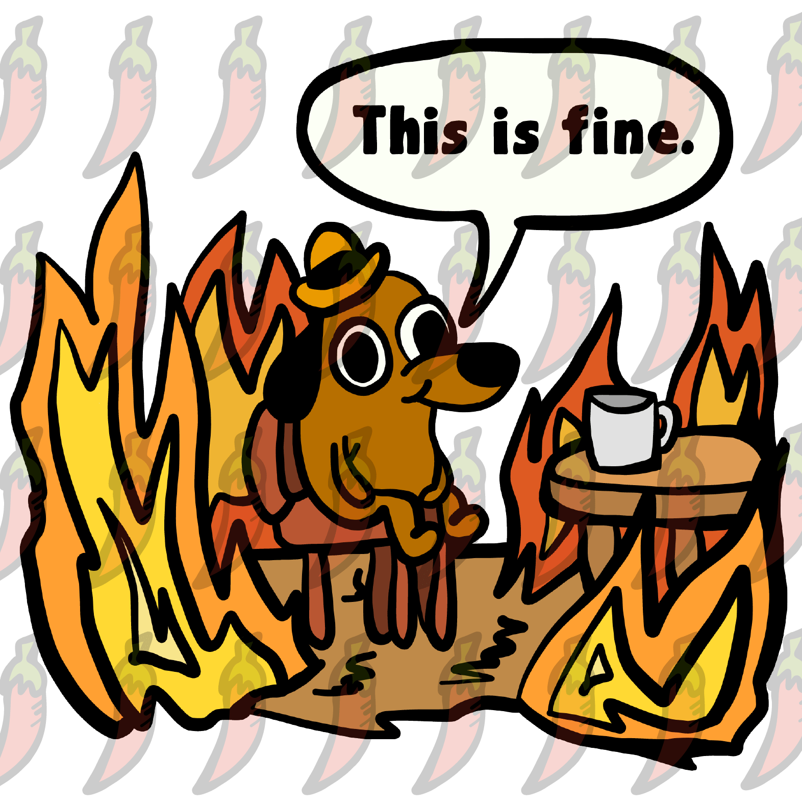 This Is Fine ๐ฅ - Women's T Shirt