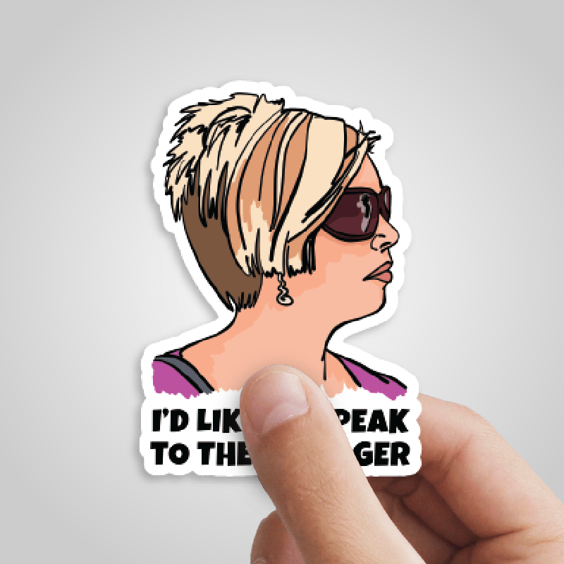 Unleash the Karen 😤 - Sticker
