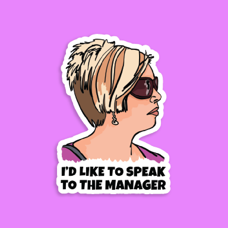 Unleash the Karen 😤 - Sticker