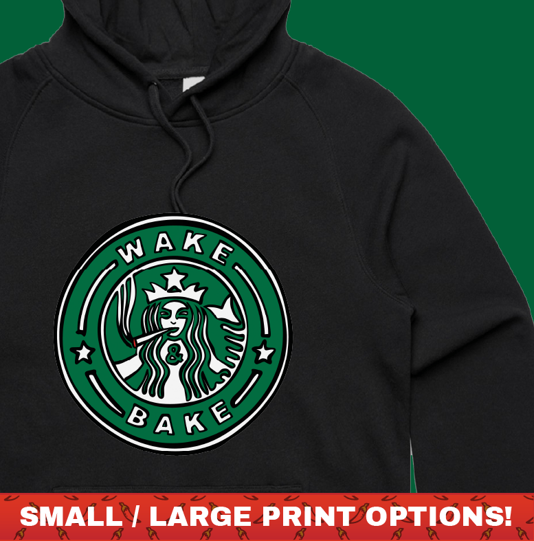 Wake & Bake ๐ฌ - Unisex Hoodie