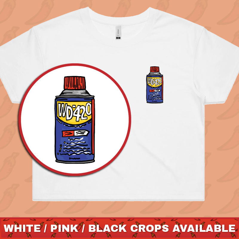 WD-420 🍀 – Women's Crop Top