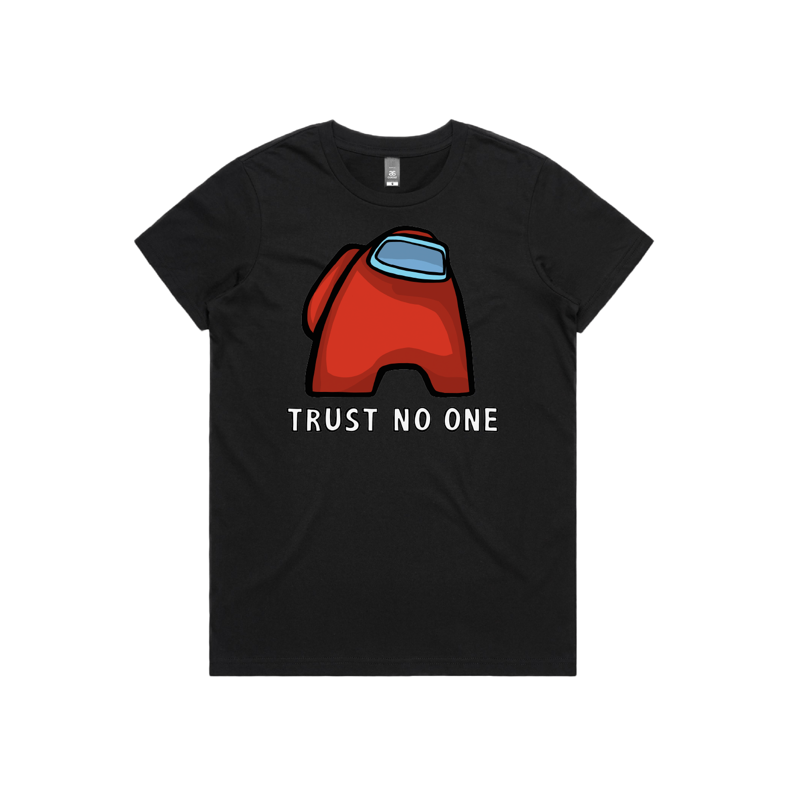XS / Black / Large Front Design Among Us ๐จโ๐ - Women's T Shirt