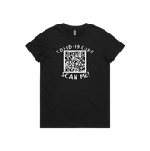 XS / Black / Large Front Design Big Barry UNCENSORED QR Prank 🍆 - Women's T Shirt