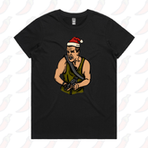 XS / Black / Large Front Design Die Hard Christmas ๐งจ๐- Women's T Shirt