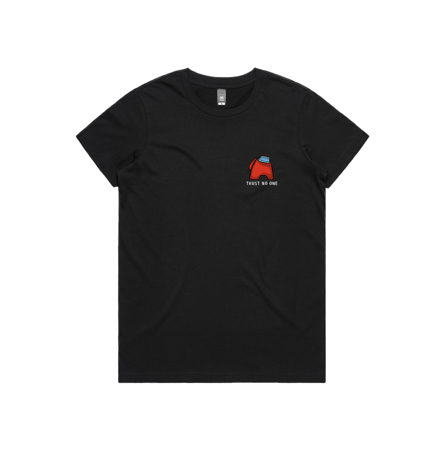 XS / Black / Small Front Design Among Us ๐จโ๐ - Women's T Shirt