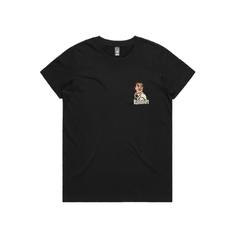 XS / Black / Small Front Design Boom Boyle ๐จ - Women's T Shirt