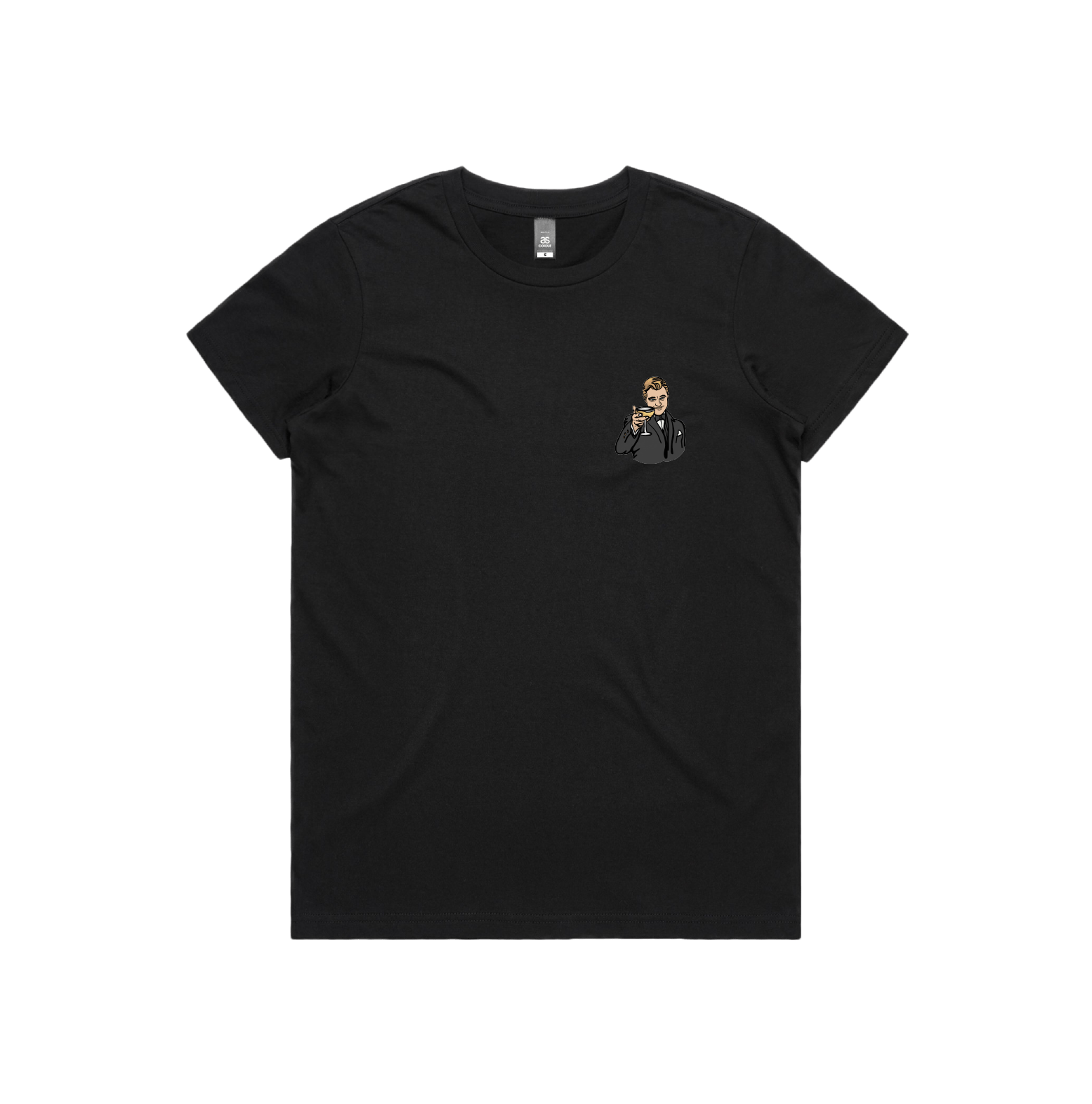XS / Black / Small Front Design DiCaprio Gatsby Cheers ๐ธ - Women's T Shirt