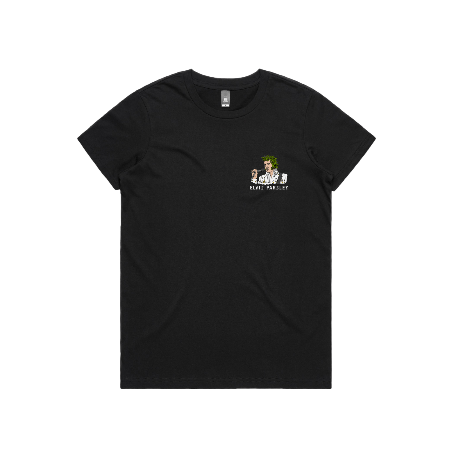 XS / Black / Small Front Design Elvis Parsley ๐ฟ - Women's T Shirt