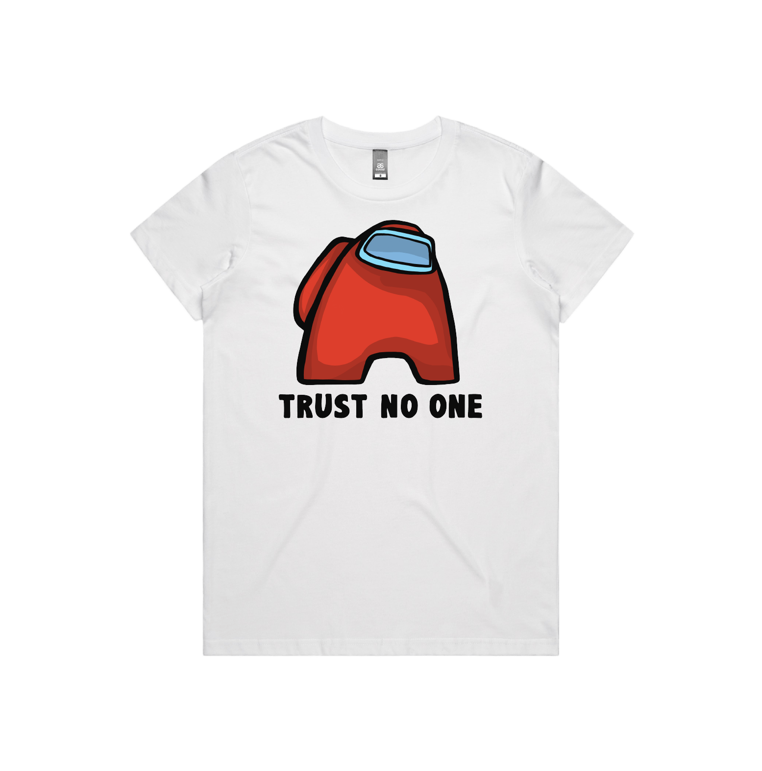 XS / White / Large Front Design Among Us ๐จโ๐ - Women's T Shirt