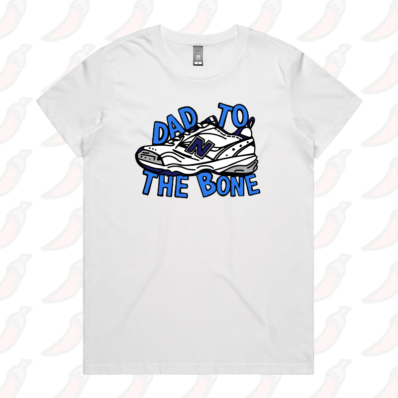 XS / White / Large Front Design Dad To The Bone ๐ โ Women's T Shirt