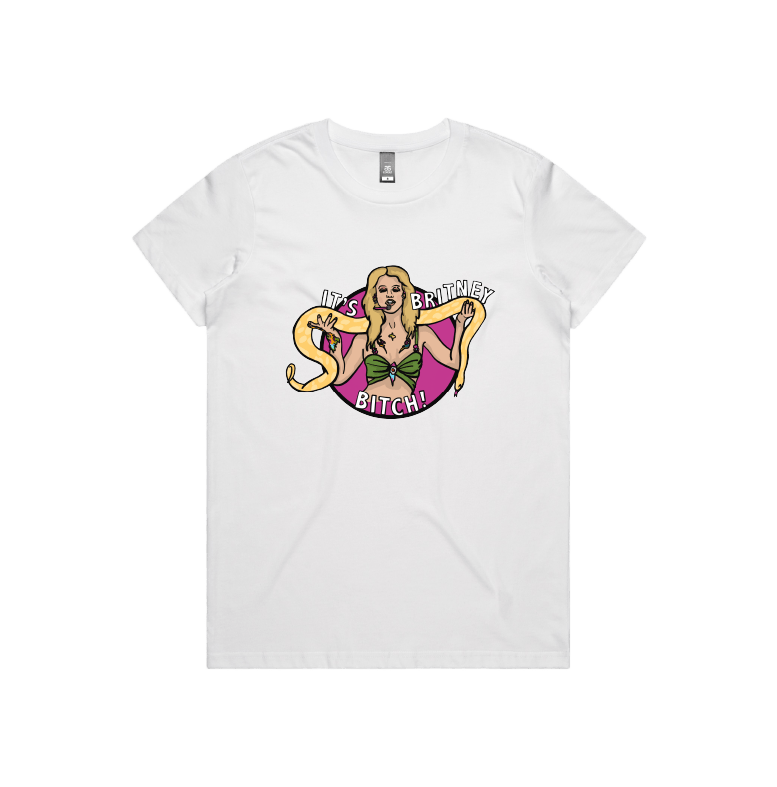 XS / White / Large Front Design It's Britney ๐ - Women's T Shirt