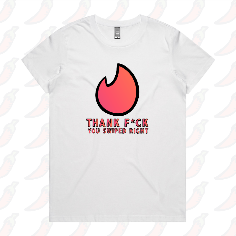 XS / White / Large Front Design Swipe Right ๐ฅ - Women's T Shirt