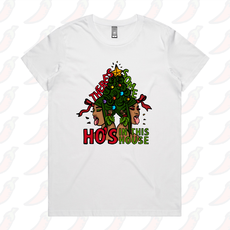 XS / White / Large Front Design WAP Christmas ๐ป๐- Women's T Shirt