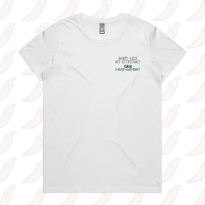 XS / White / Small Front Design Attitude ☎️ - Women's T Shirt