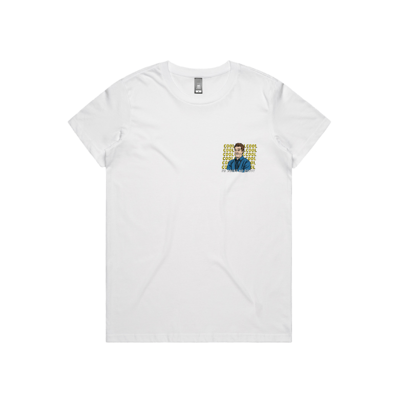 XS / White / Small Front Design Cool Cool Cool ๐ฎโโ๏ธ - Women's T Shirt