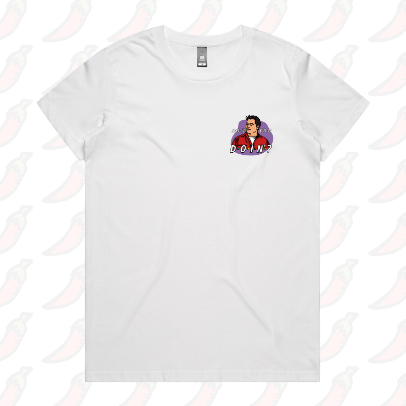 XS / White / Small Front Design HOW YOU DOIN? ๐- Women's T Shirt