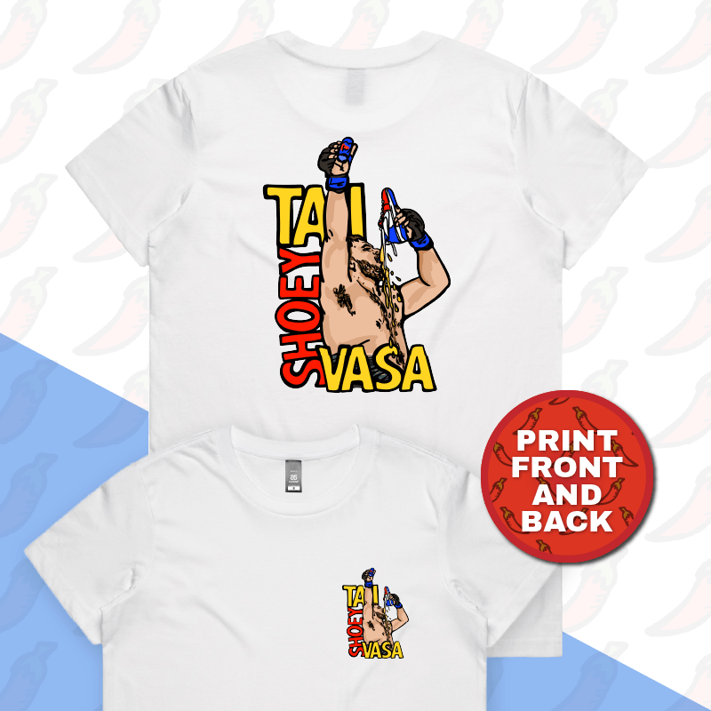 XS / White / Small Front & Large Back Design Tai Shoey Vasa ๐๐ฅ โ Women's T Shirt