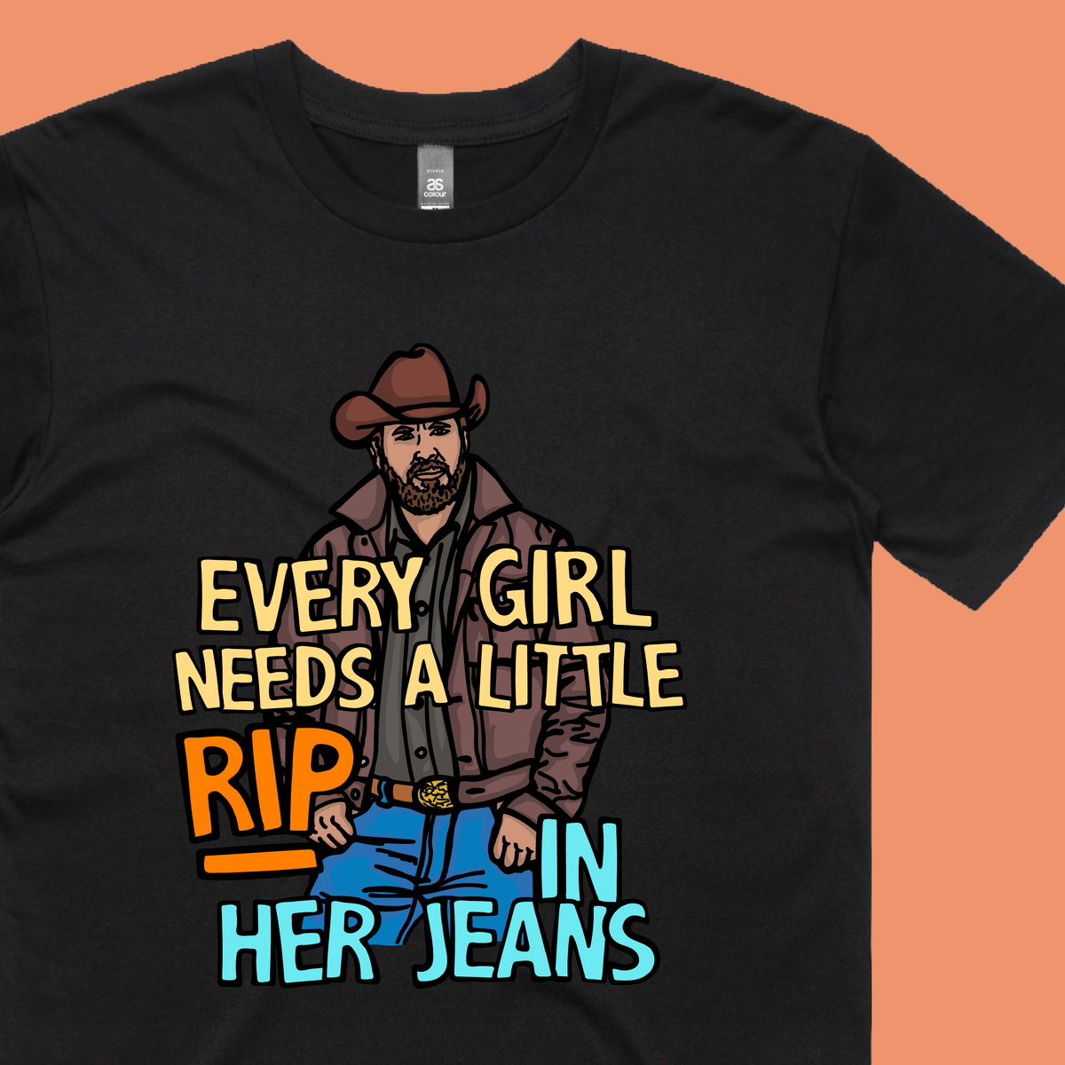 Yellowstone Rip 👖🤠 - Men's T Shirt