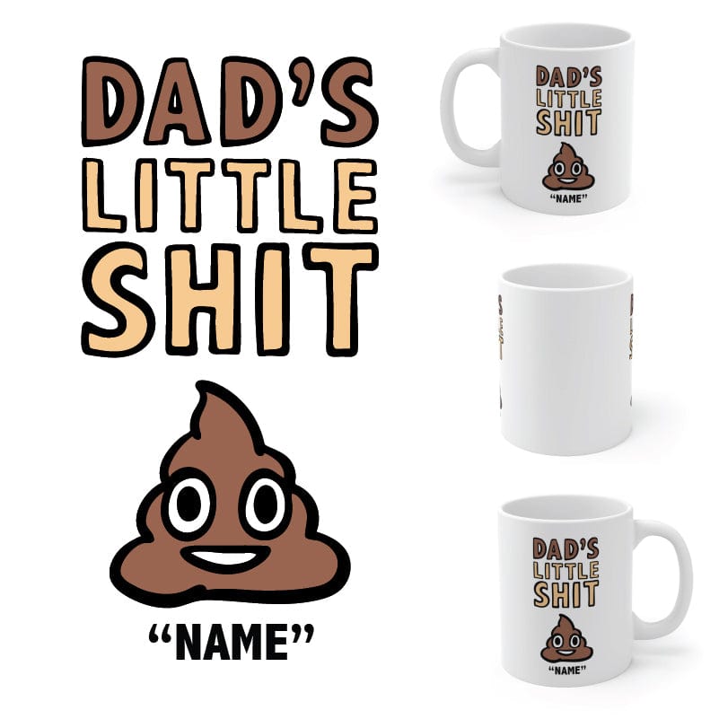 Dad's Little 💩's - Personalised Coffee Mug