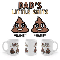 Dad's Little 💩's - Personalised Coffee Mug