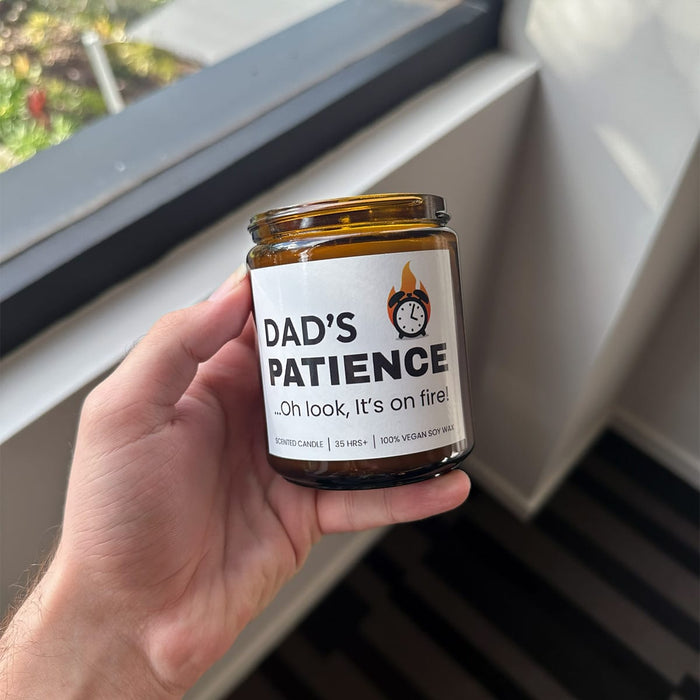 250ml Dad's Patience 🕰️🔥 - Fathers Day Scented Candle