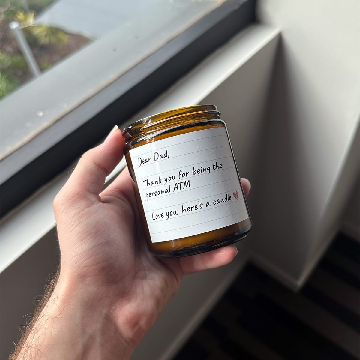 250ml Dear Dad 💲🥰 - Fathers Day Scented Candle