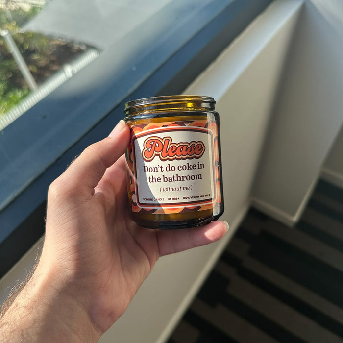 250ml Please Don't Do Coke (without me) ❄️ - Scented Candle