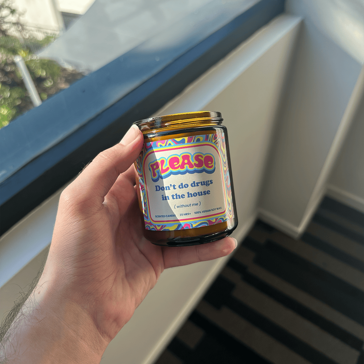 250ml Please Don't Do Fun (without me) 🎉- Scented Candle