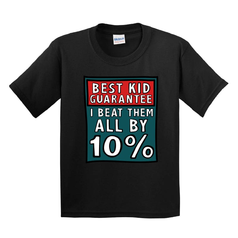 2T / Black / Large Front Design Best Kid Guarantee 🔨 - Toddler T Shirt