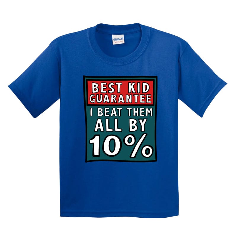 2T / Blue / Large Front Design Best Kid Guarantee 🔨 - Toddler T Shirt