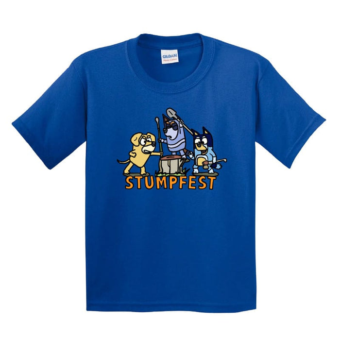 2T / Blue / Large Front Design Stumpfest 🪓 - Toddler T Shirt
